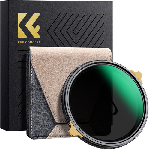 K&F Concept 72mm Brass Frame Nano-X Pro Series CPL + ND2-32 Filter KF01.2001 - 1